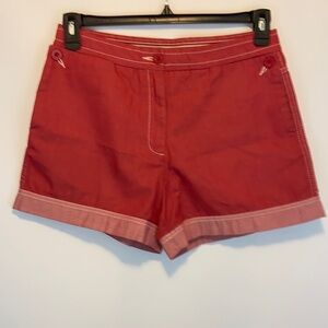 Vintage Tommy Hilfiger Women’s Red Shorts Size 8